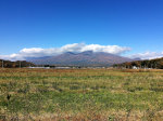 浅間山が最もきれいに見える発地杉瓜の画像：NO.A170803-b1